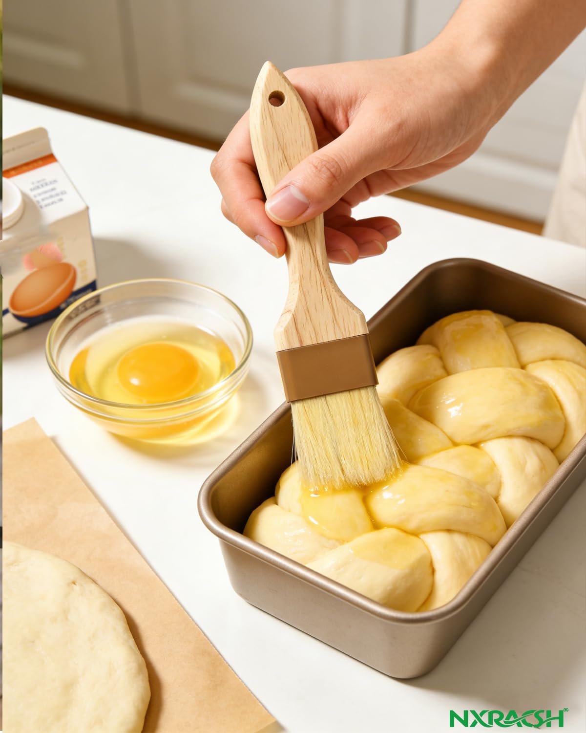 NXRACSH Pastry Basting Brush durable, long-lasting kitchen tool for bakers.
