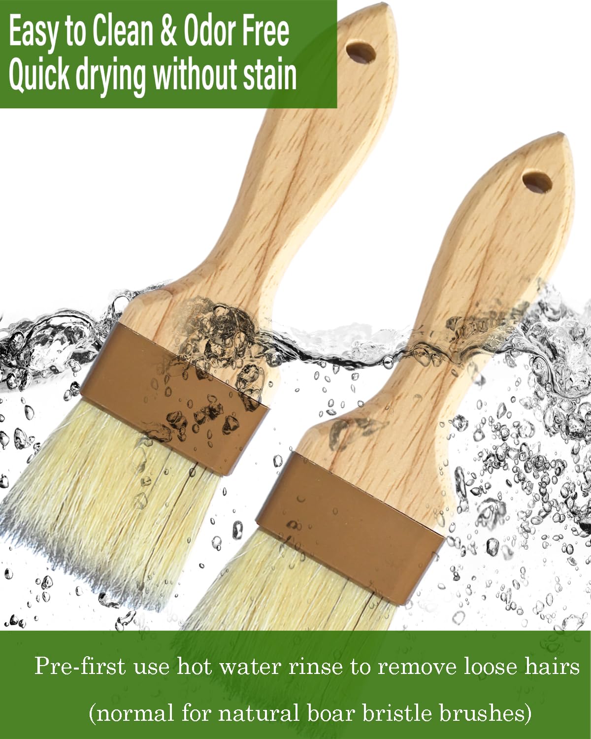 NXRACSH odor-free brush stays fresh after washing and reuse