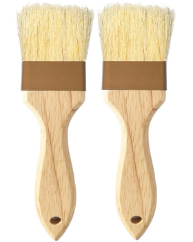NXRACSH pastry brush with wooden handle for precise oil application