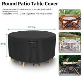 NYFITY heavy-duty oxford fabric construction shields furniture year-round.