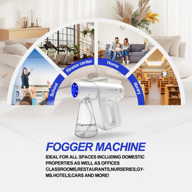 NYIKYUAM spray gun is lightweight at 430g for easy handling on the go.
