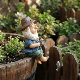NYSCURE office shelf decor statue, lighthearted and decorative.
