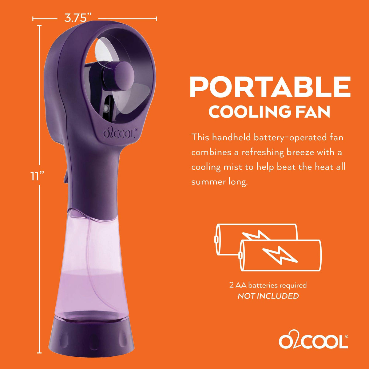 O2COOL Elite suitable for kids and adults at camps.