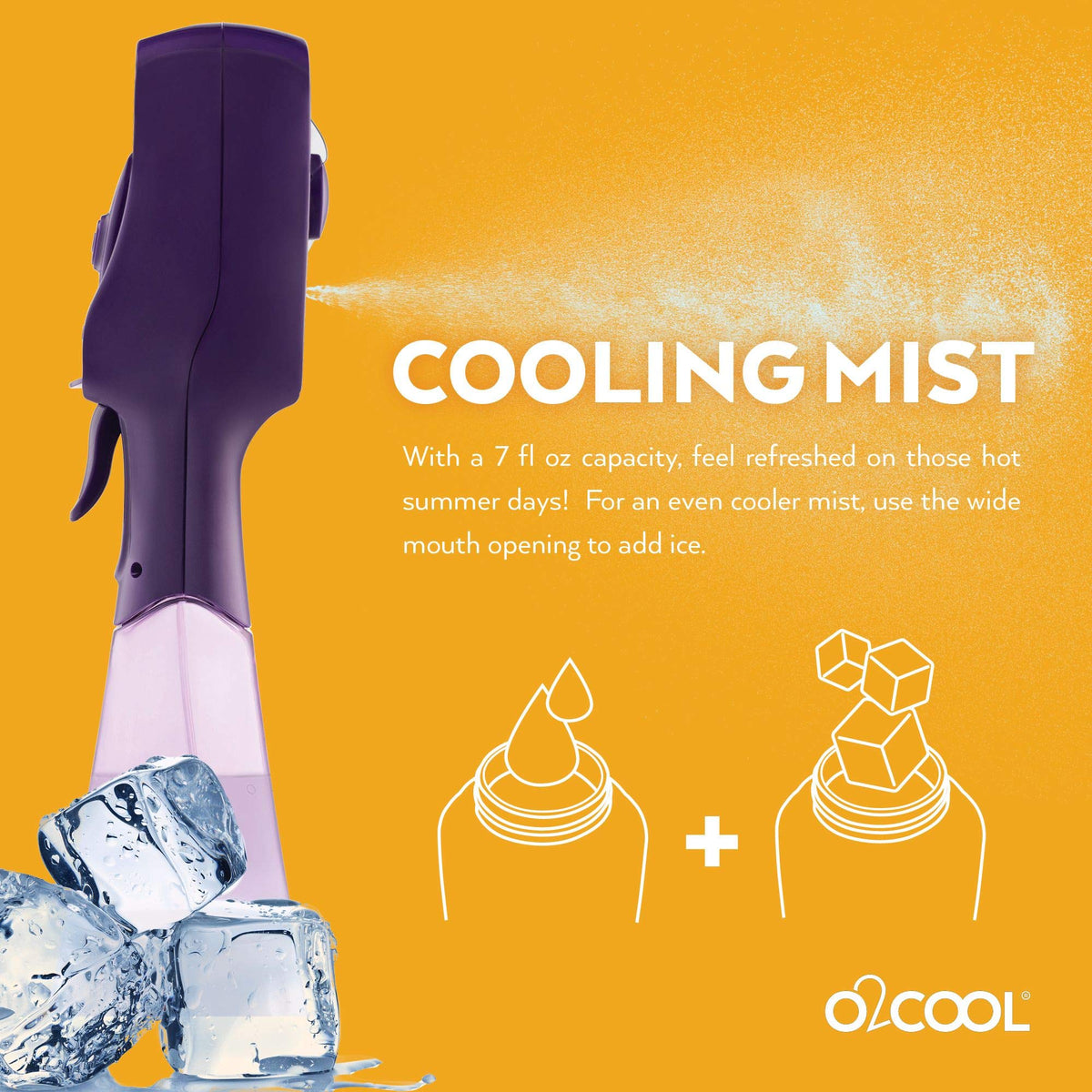 O2COOL Elite two-pack great for sharing at outdoor events.