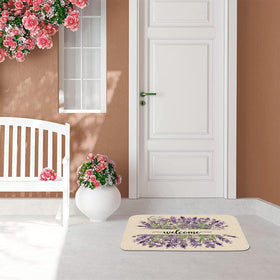 OAEND Deck patio porch mat cleans easily with hose or sponge.