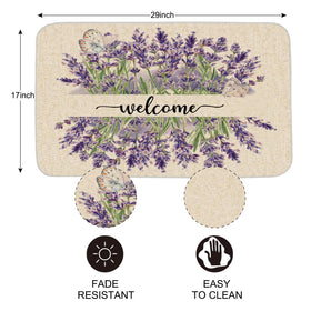 OAEND Easy-clean doormat designed for quick rinsing and maintenance.
