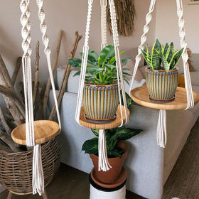 Oairse indoor-outdoor planter set suitable for succulents, herbs, and greenery.
