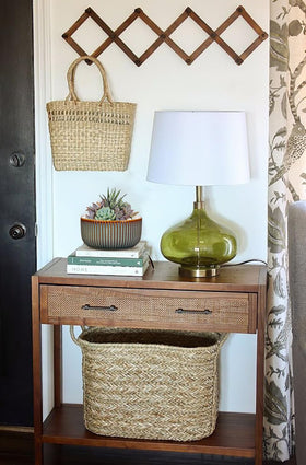 Oairse stylish sage-green planter complements any room with subtle color
