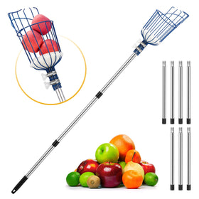Oak Leaf Fruit Picker versatile for apples, oranges, and more.
