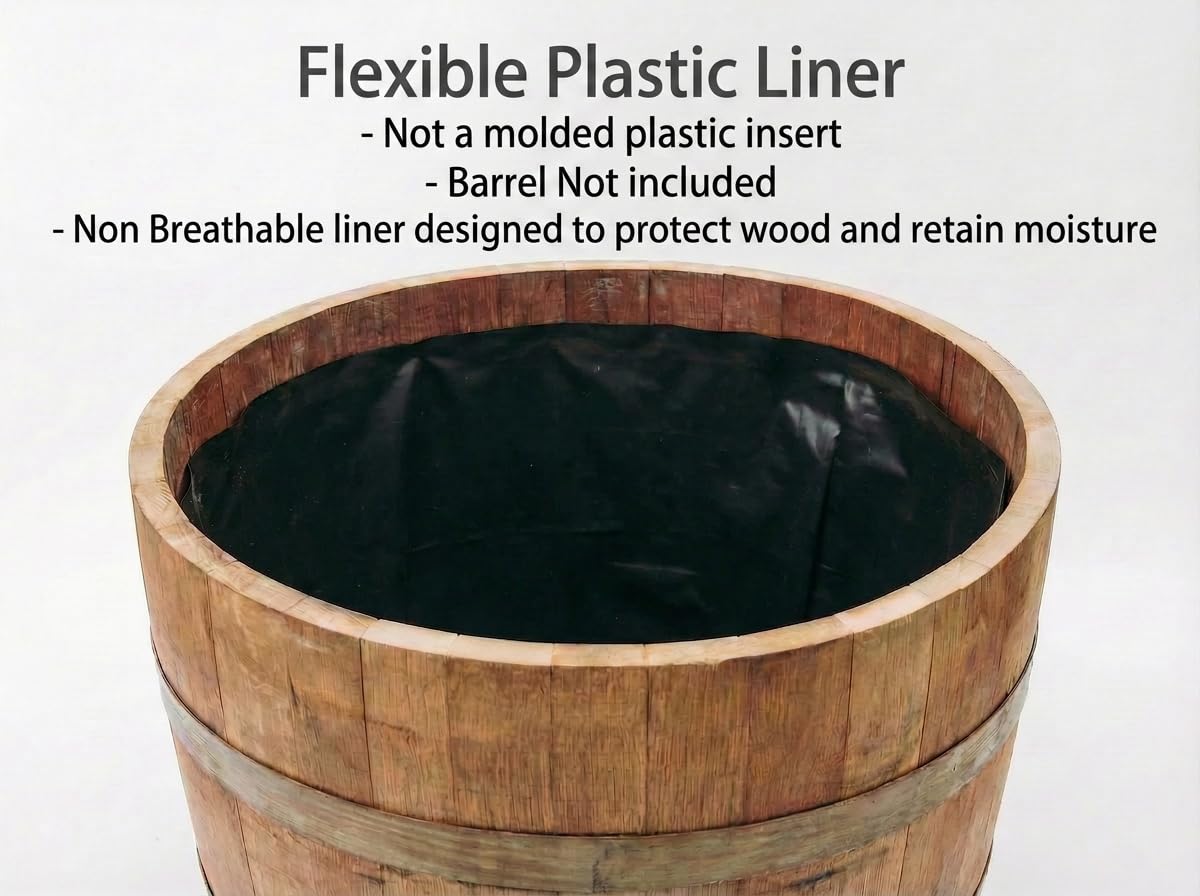 OAKENZ paired with barrel feet improves drainage and airflow.