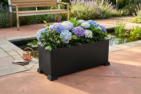 OAKENZ corner feet under rectangular planter for better airflow