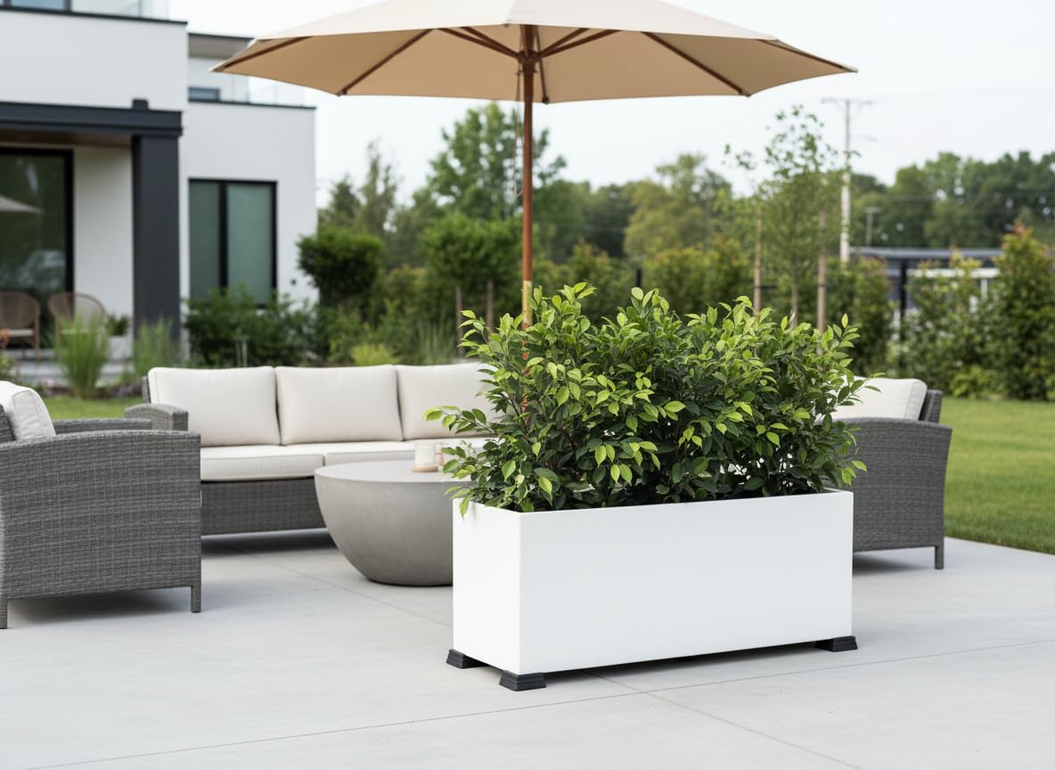 OAKENZ universal fit supports square and rectangular planters