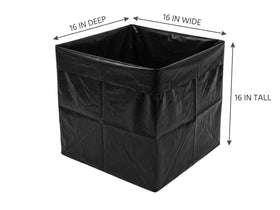 OAKENZ square planter liner moisture-barrier helps retain soil moisture for healthier roots.