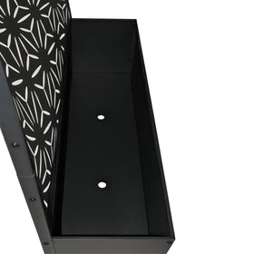 Oakland Living flower box showcases plants with this screen.