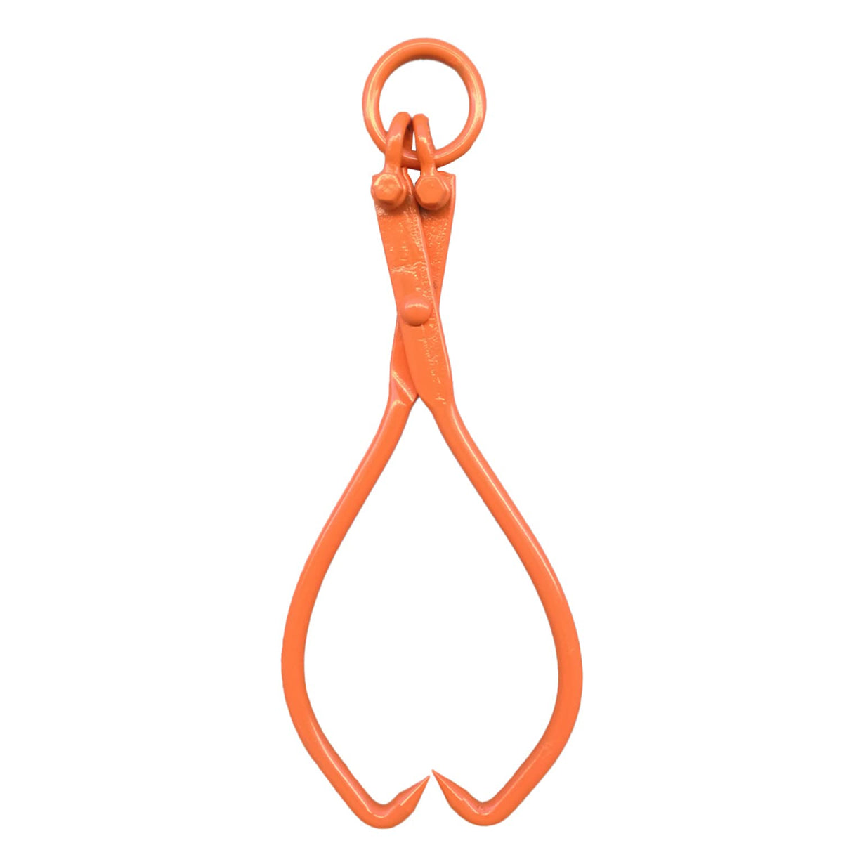 OAOLOWF skidding tongs with 18in jaw opening for secure log dragging.