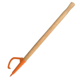 OAOLOWF 58-inch log peavy with cant hook point for rolling logs efficiently.