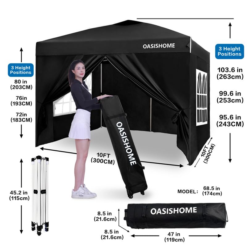 OASISHOME window sidewall provides view while staying shaded