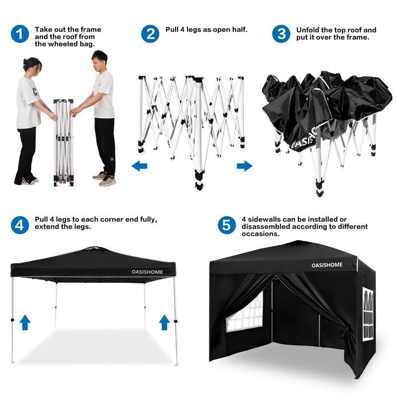 OASISHOME wheeled bag simplifies transport and storage