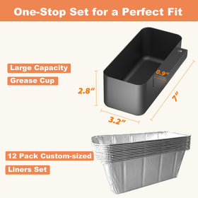 OATISLIFE confirms compatibility with Blackstone 17–36 inch griddles.