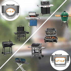 OATISLIFE grill light helps monitor food doneness for tastier results.