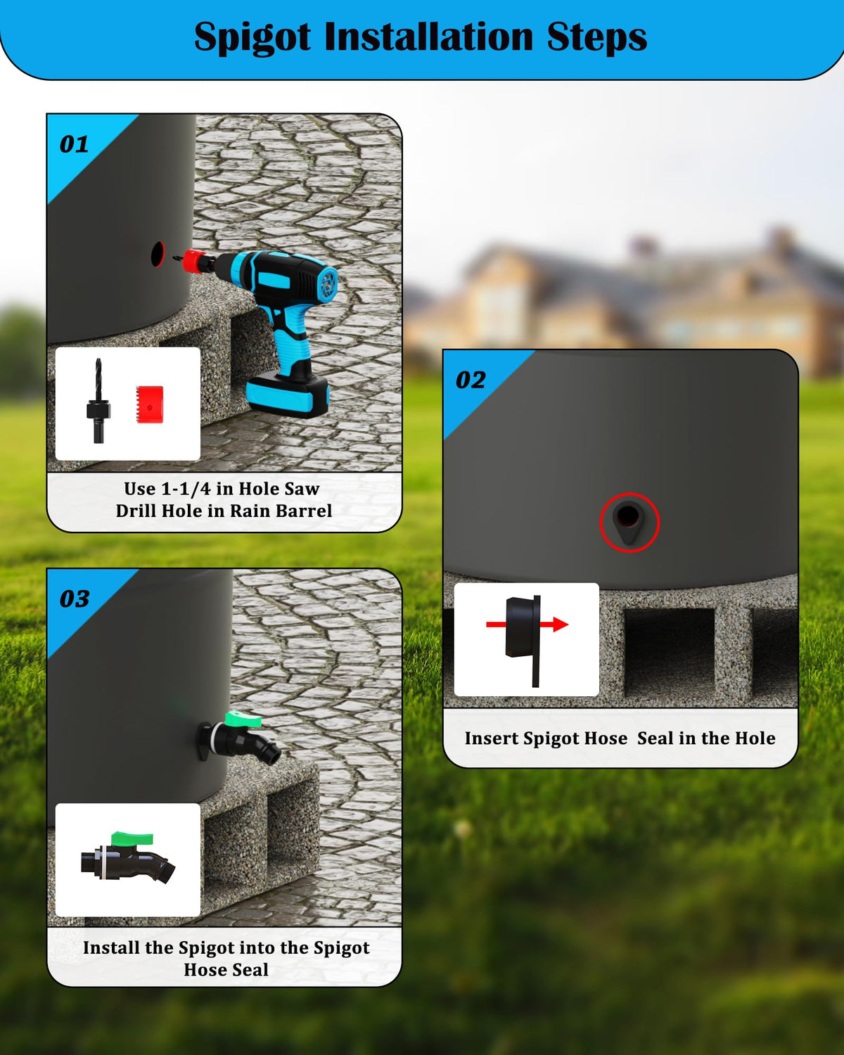 OAYAYONI Overflow Design helps manage excess water without spills.