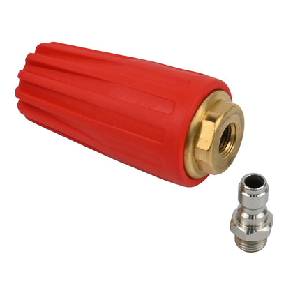 Obida turbo nozzle 360° rotation for efficient broad-area cleaning.