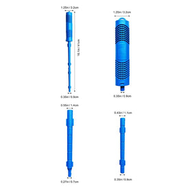 OBMAO easy-install spa mineral cartridge with clear manual.