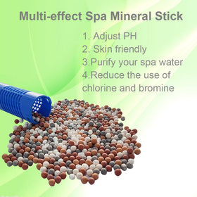 OBMAO hot tub mineral stick installation guide blue.
