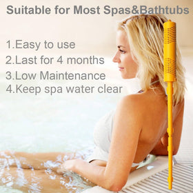 OBMAO spa mineral sticks four-month life keeps filtration running with minimal maintenance.
