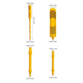 OBMAO spa mineral sticks yellow pack helps maintain clear tub water.