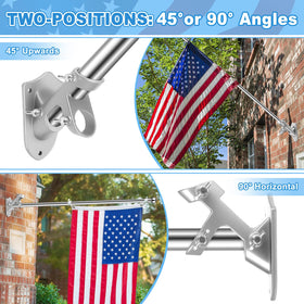 Ocean Ice wall-mount kit with three butterfly screws for strong grip.