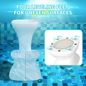 OceanaFlow packaged as 1 stool for quick setup