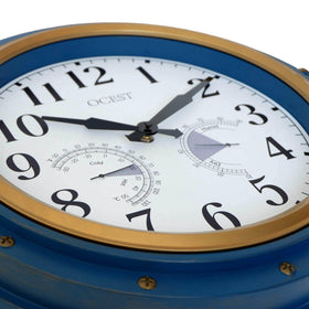 OCEST silent quartz movement keeps a peaceful, non-ticking environment.