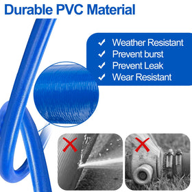 OCGIG versatile pool drainage hose suitable for irrigation and construction projects.