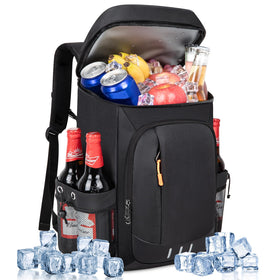 OCKLILY cooler backpack showing 40-can capacity for outdoor picnics.