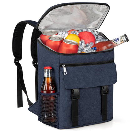 OCKLILY cooler backpack main compartment showing roomy space for meals and drinks
