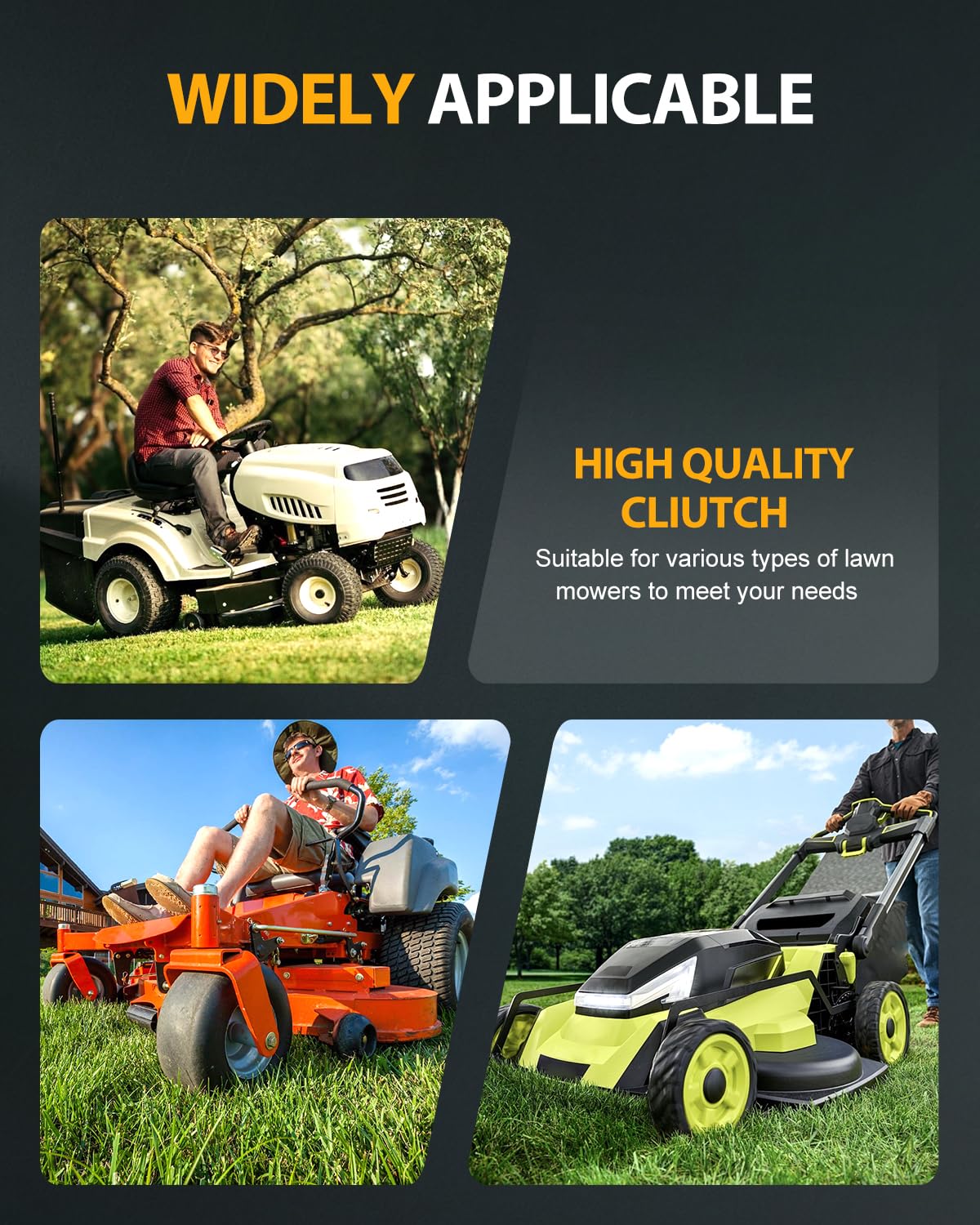 CCW rotation direction matches OEM clutches for straightforward swaps.