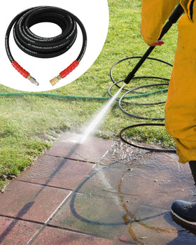 OCPTY water jetting in action for thorough line cleaning.