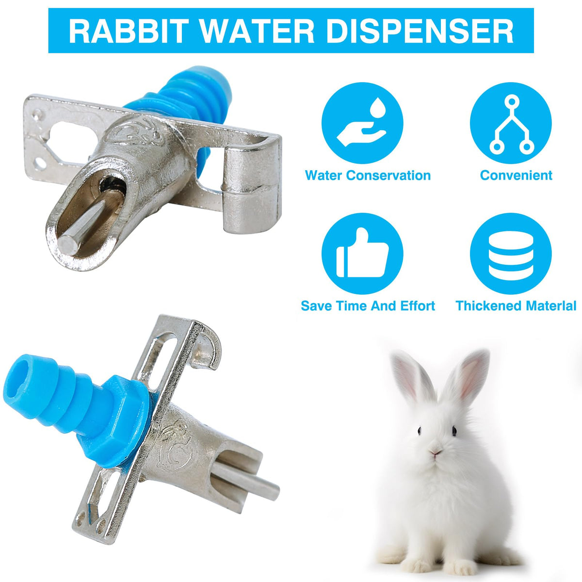 OCQOTAT bucket connector enables gravity-fed water flow to any container