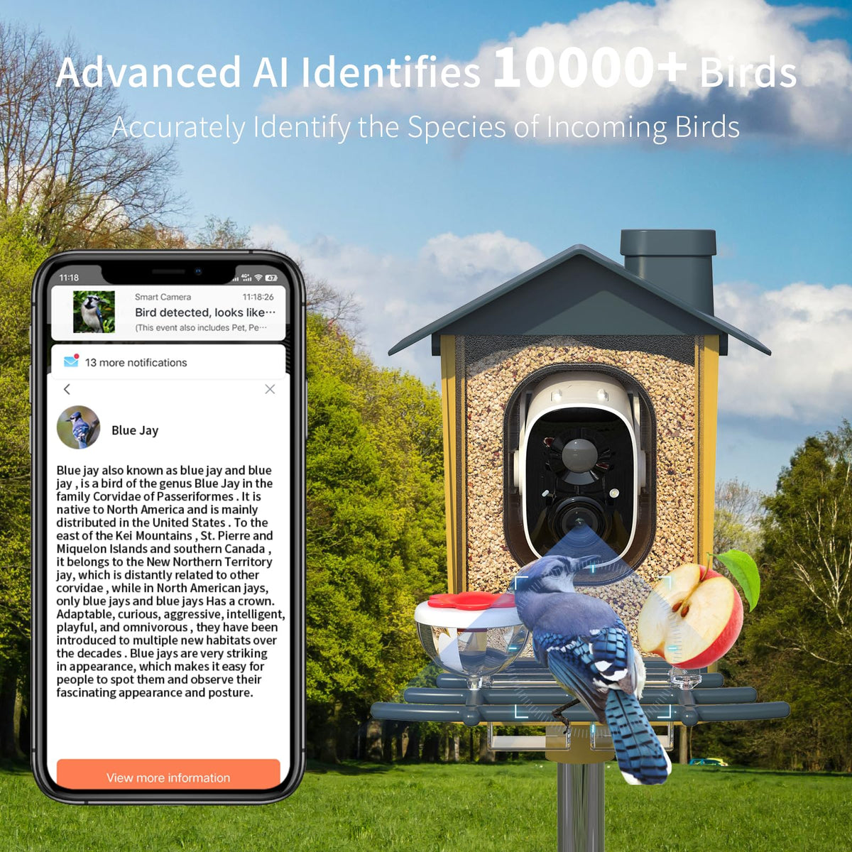oddkont IP65 weatherproof design withstands rain and wind