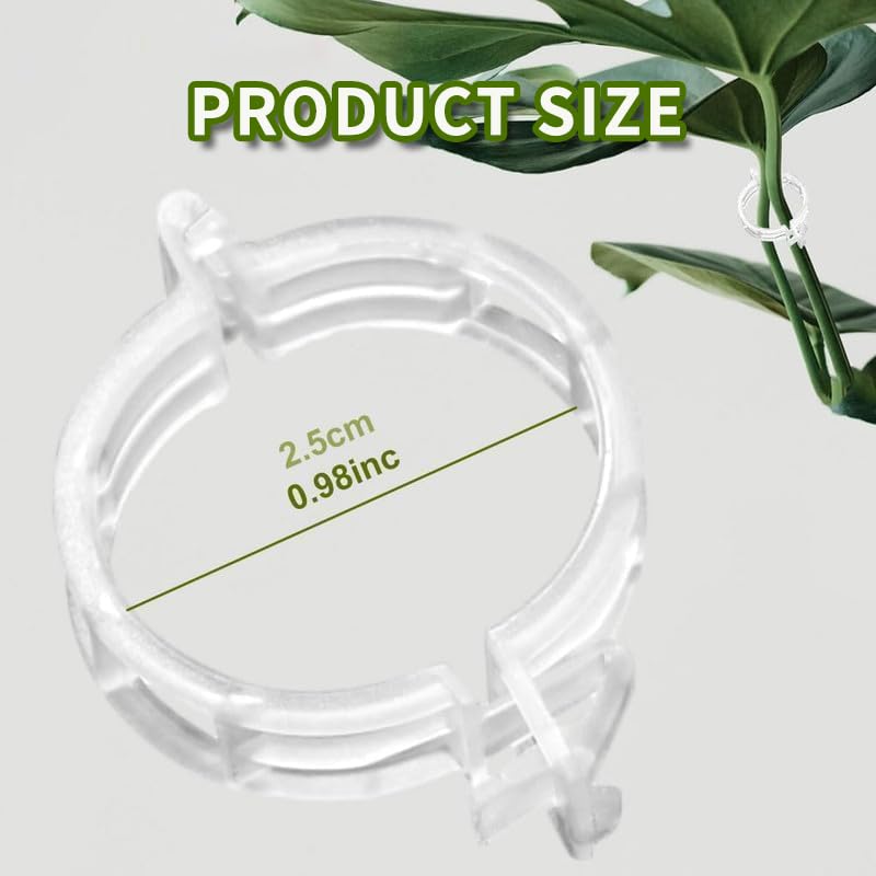 Oddmmo bulk pack of clips for long-term garden care