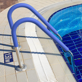 ODDMUCK universal pool handrail sleeve suited for nursing homes and spas.