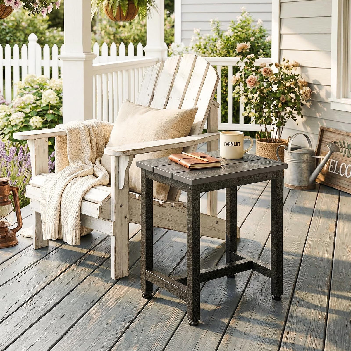 ODK Adirondack-ready top provides stable surface for drinks