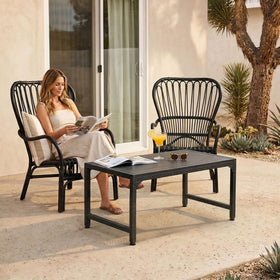 ODK Outdoor Coffee Table maintenance-free surface simplifies care