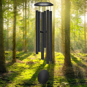 ODRODR 45-inch wind chimes outside with deep tones for outdoor spaces