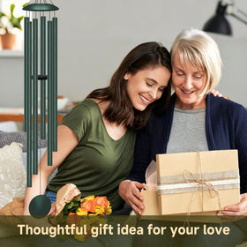 ODRODR sympathy gift wind chimes for heartfelt messages