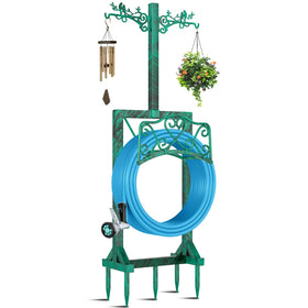 ODSNANIE garden hose holder with stable anchor points keeps hoses neat and upright.