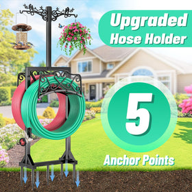 ODSNANIE freestanding base provides stable placement on outdoor surfaces