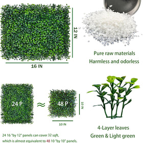 ODTORY artificial grass wall 16x12 panel adds indoor backdrop texture.