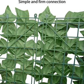 ODTORY artificial ivy leaves detail highlights UV protection for outdoor durability